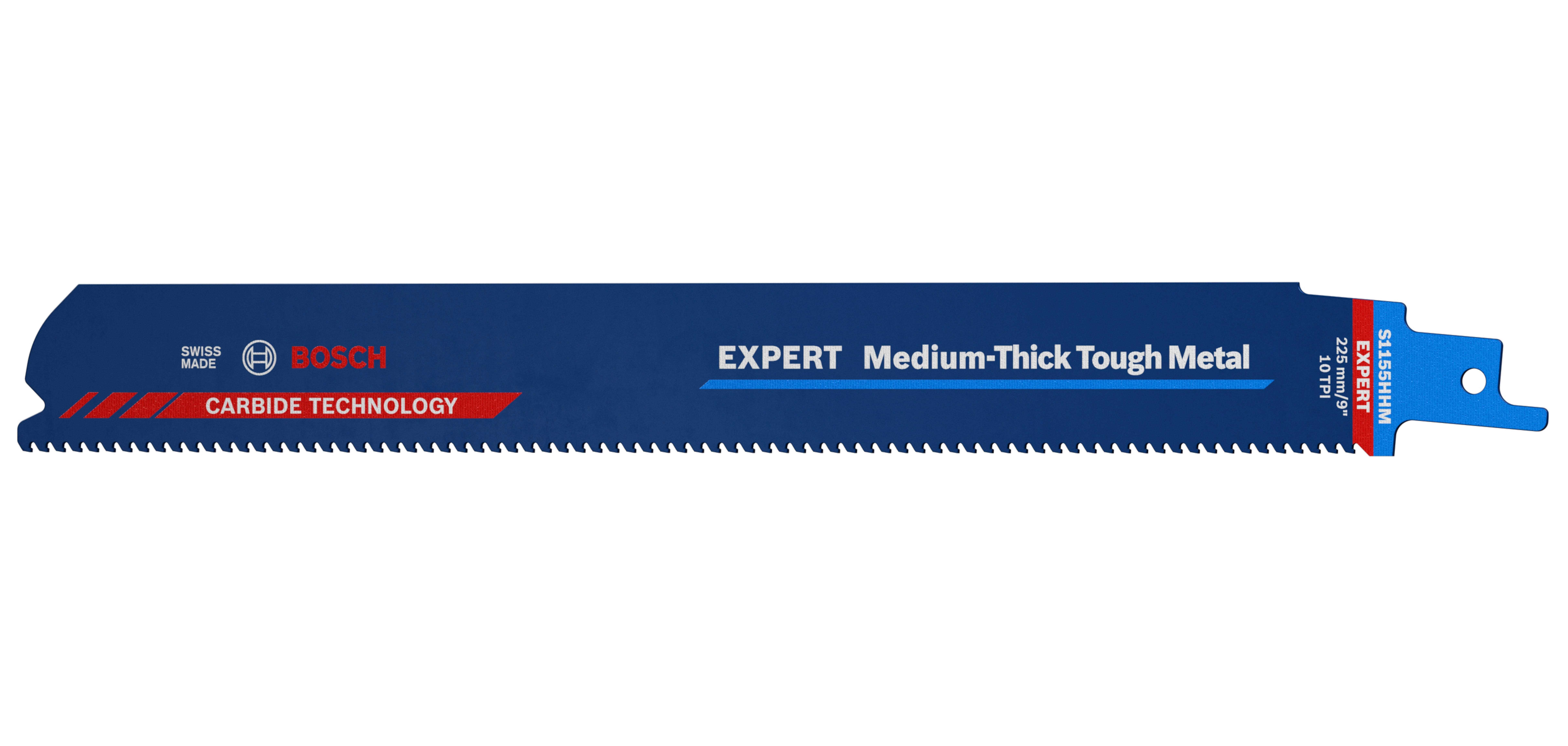 BOSCH EXPERT List sabljaste pile Medium-Thick Tough Metal S1155HHM 225mm
