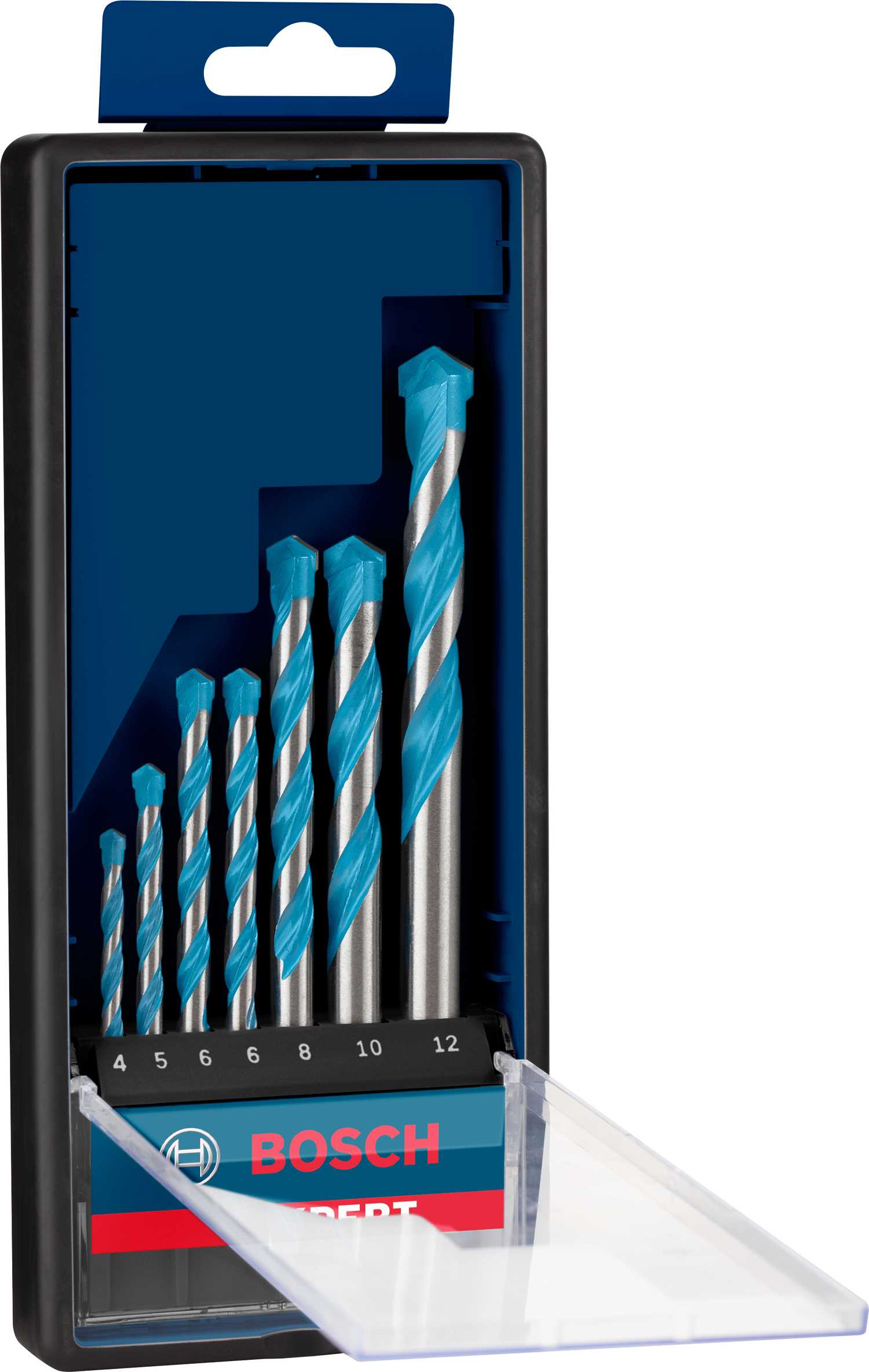 BOSCH EXPERT CYL-9 Set višenamjenskih burgija 7kom 4/5/6/6/8/10/12mm Multi Construction