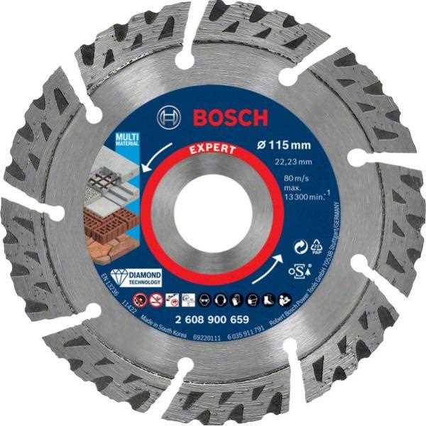 BOSCH EXPERT Dijamantna rezna ploča 115x2.2x22.23mm Multi Material
