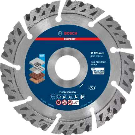 BOSCH EXPERT Dijamantna rezna ploča 125x2.2x22.23mm Multi Material