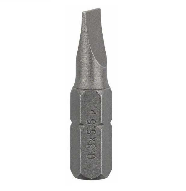 BOSCH Bit ravni 0.8x5.5 25mm 2kom