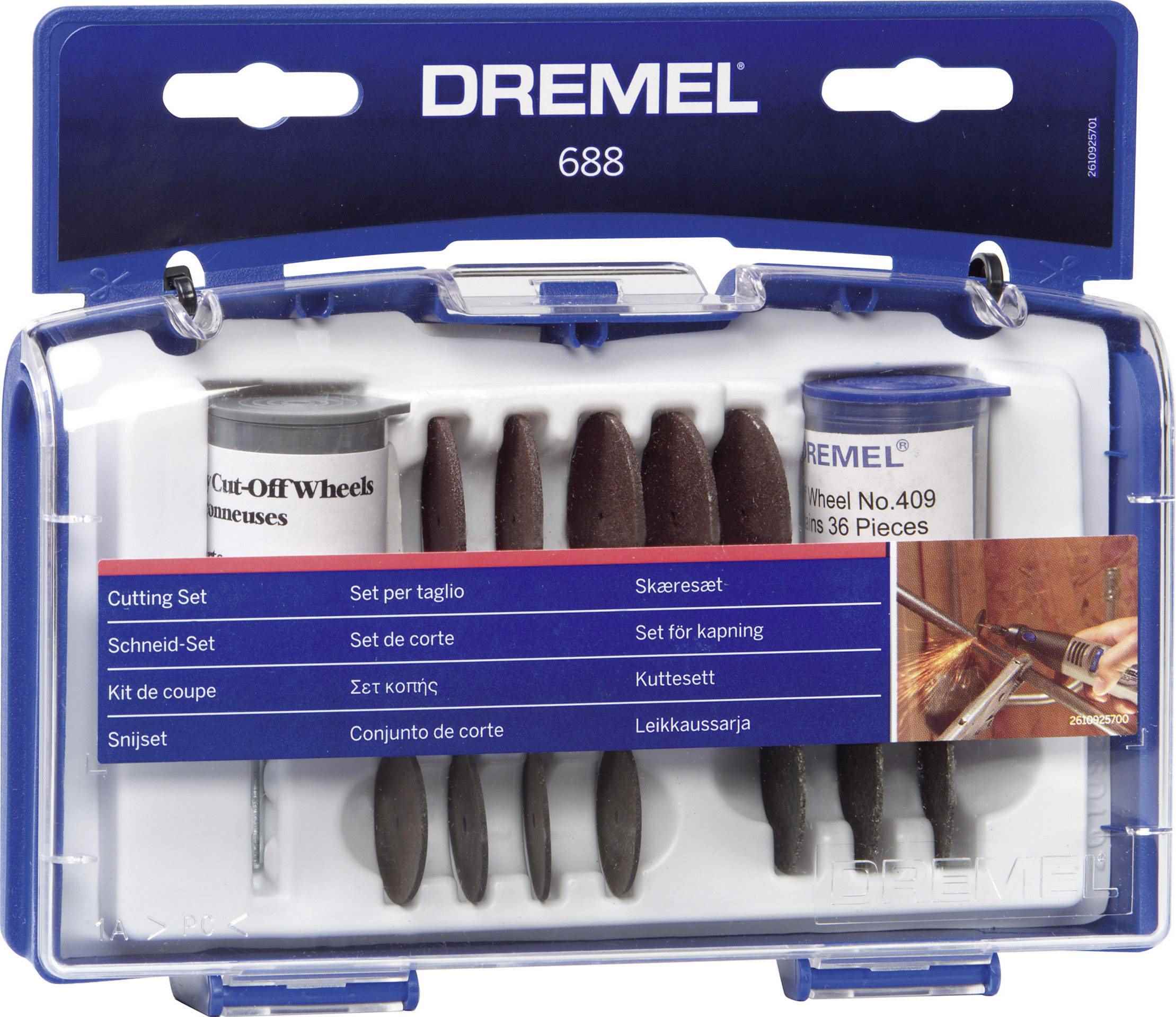 DREMEL 688 Set pribora za gravirke - rezanje 68kom
