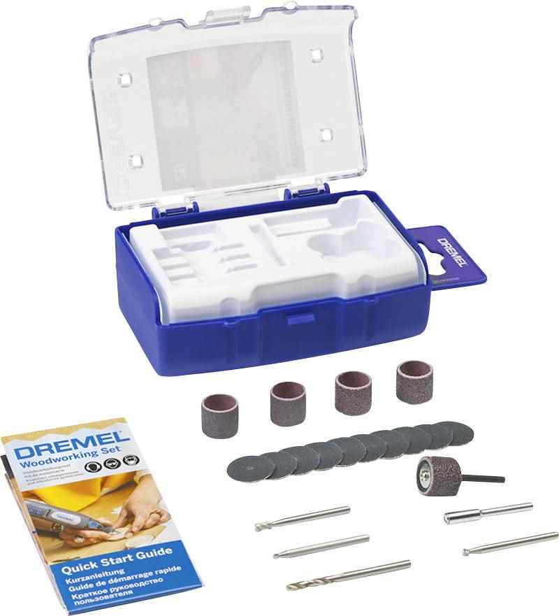 DREMEL 681 Set pribora za gravirke - obrada drveta 20kom