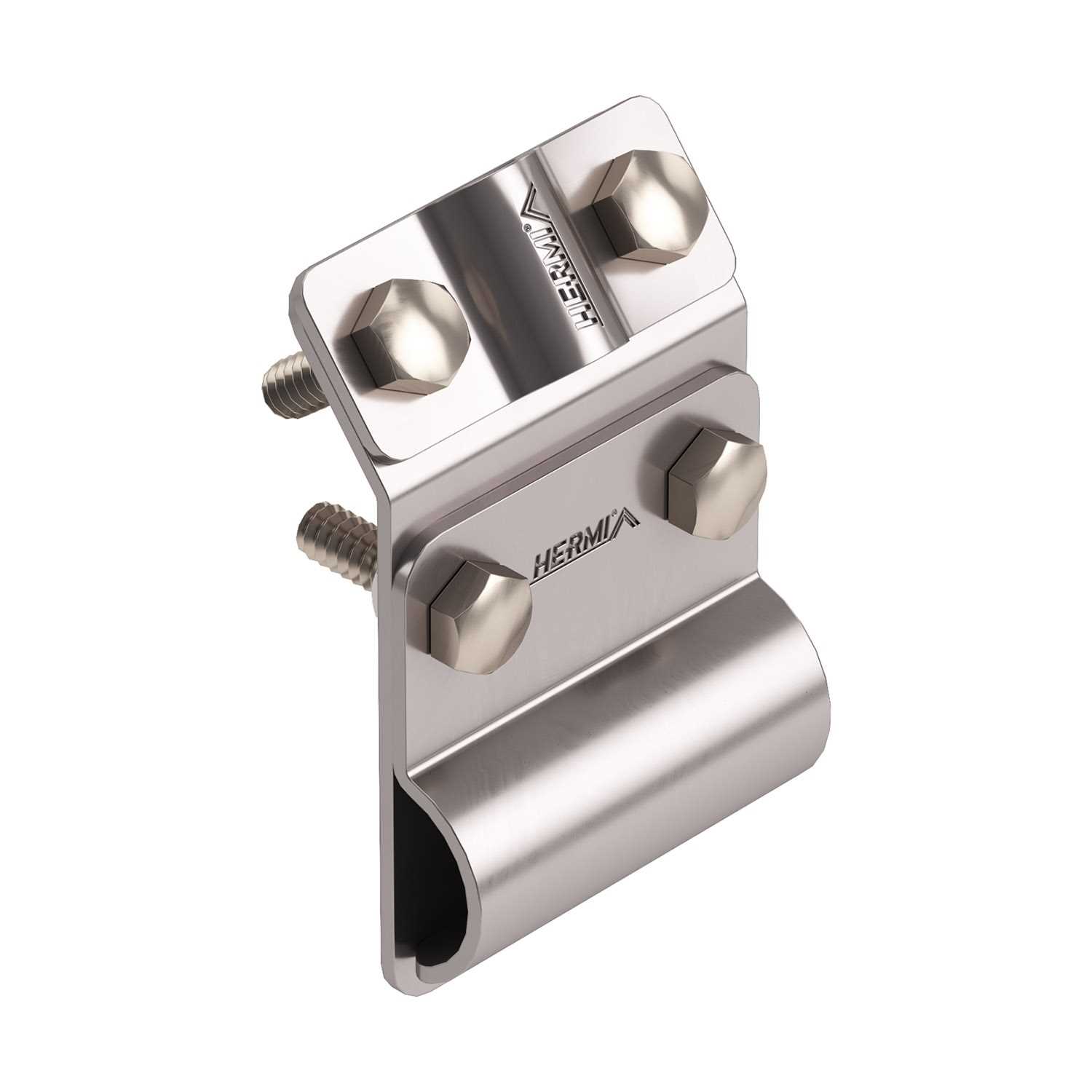 HERMI Stezaljka za oluk KON06 48x85mm 8-10mm - nosač žice po oluku