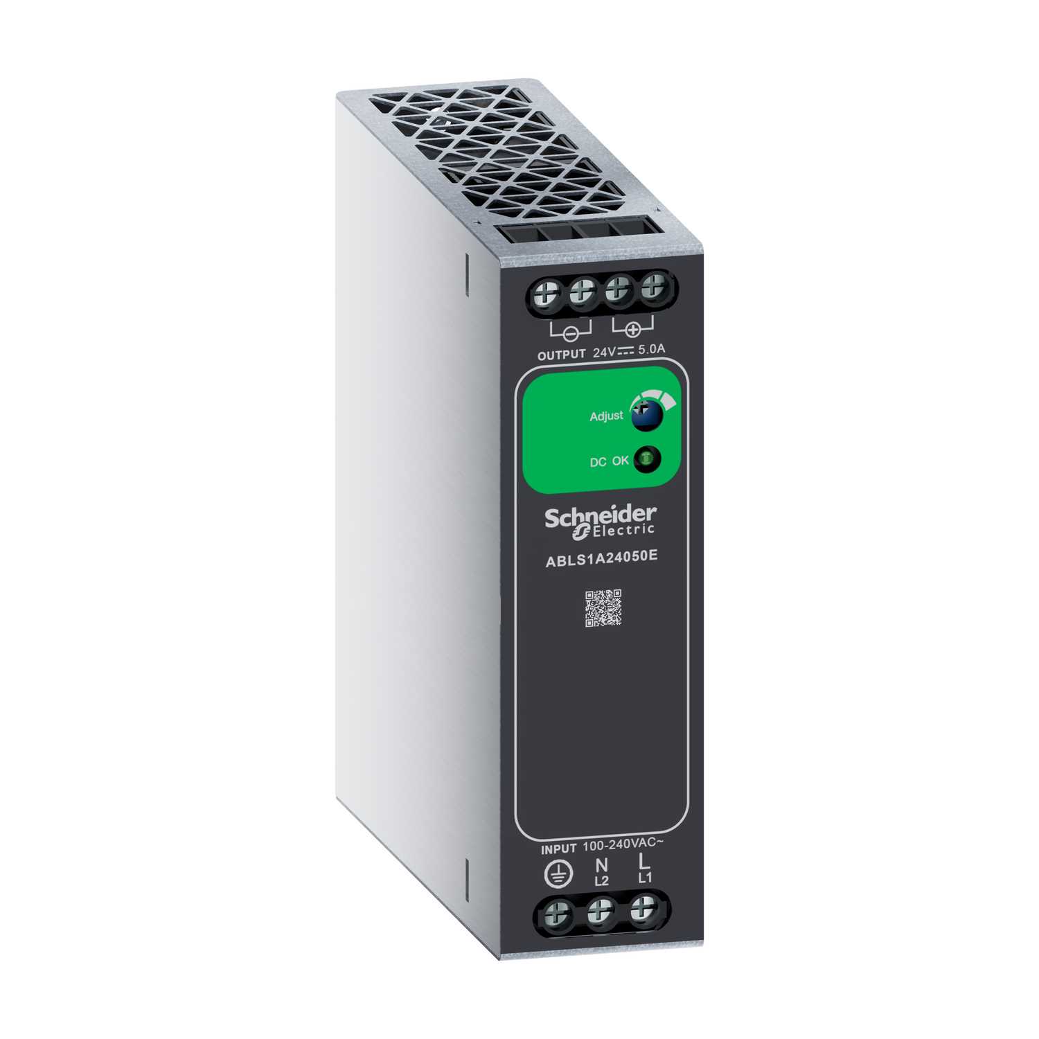 ABLS1A24050E Napajanje DIN letva ulaz 100-240 V AC/140-340 V DC izlaz 24V DC 120W 5A