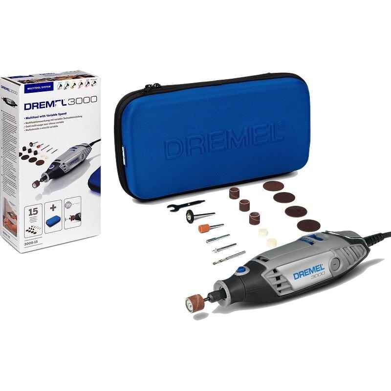 DREMEL 3000-15 Gravika 130W sa 15 kom pribora u torbici