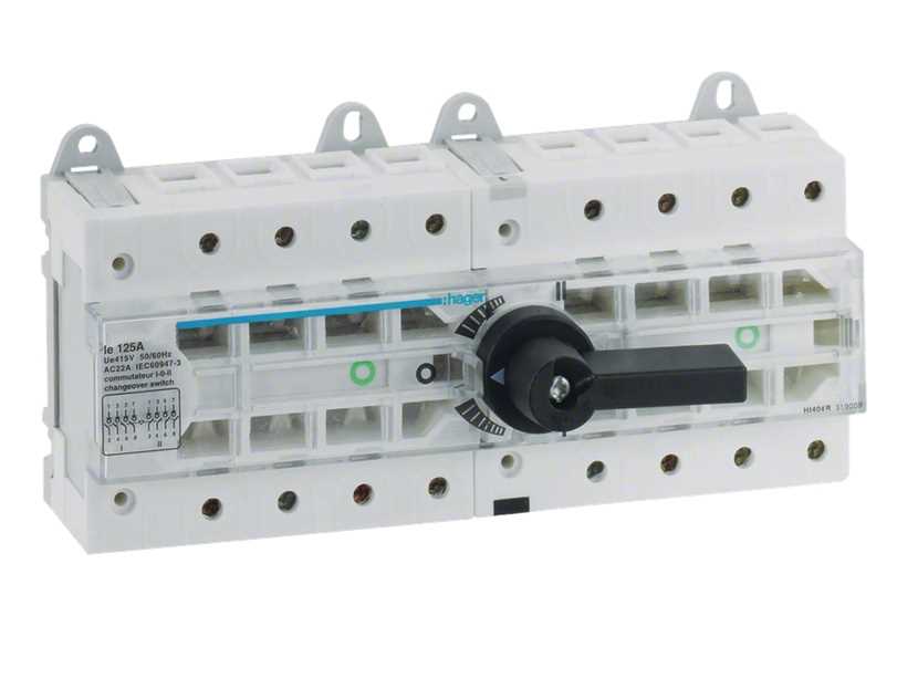 HI404R Rastavna sklopka za izmjenu napajanja 80A 4P 1-0-2