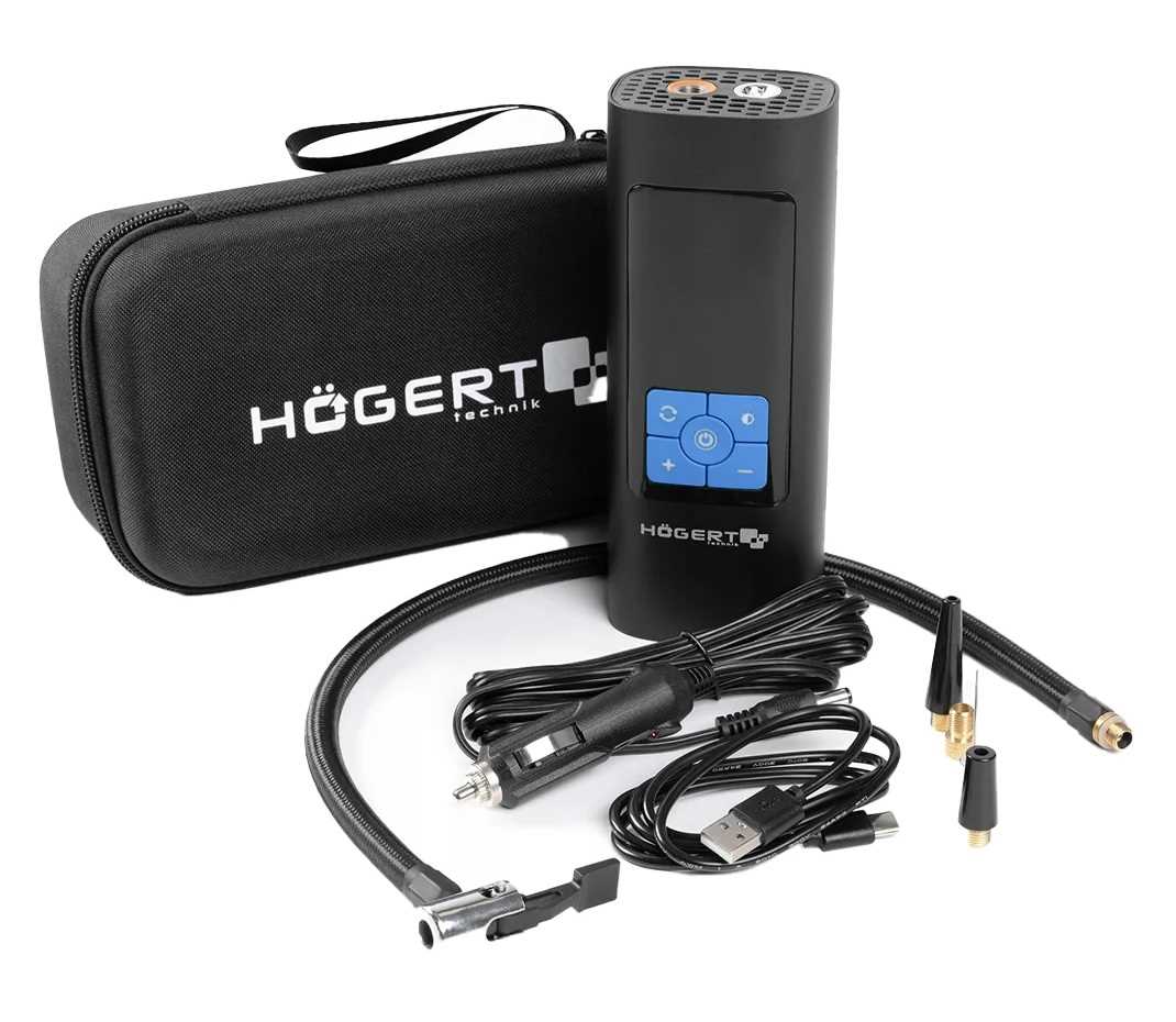 HT8G626 Mini akumulatorski kompresor sa funkcijom punjača i LED svjetiljke 3 u 1