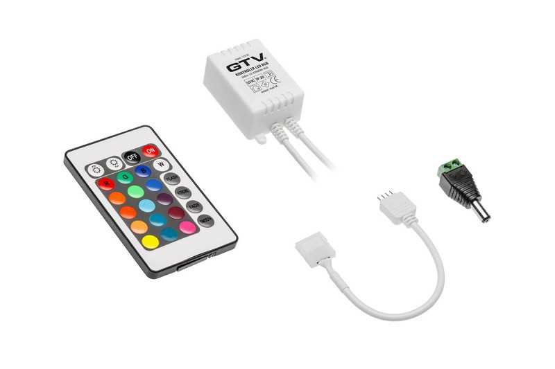 LD-KONMINI-RGB Kontroler sa daljinskim za LED RGB traku 12V 72W 6A