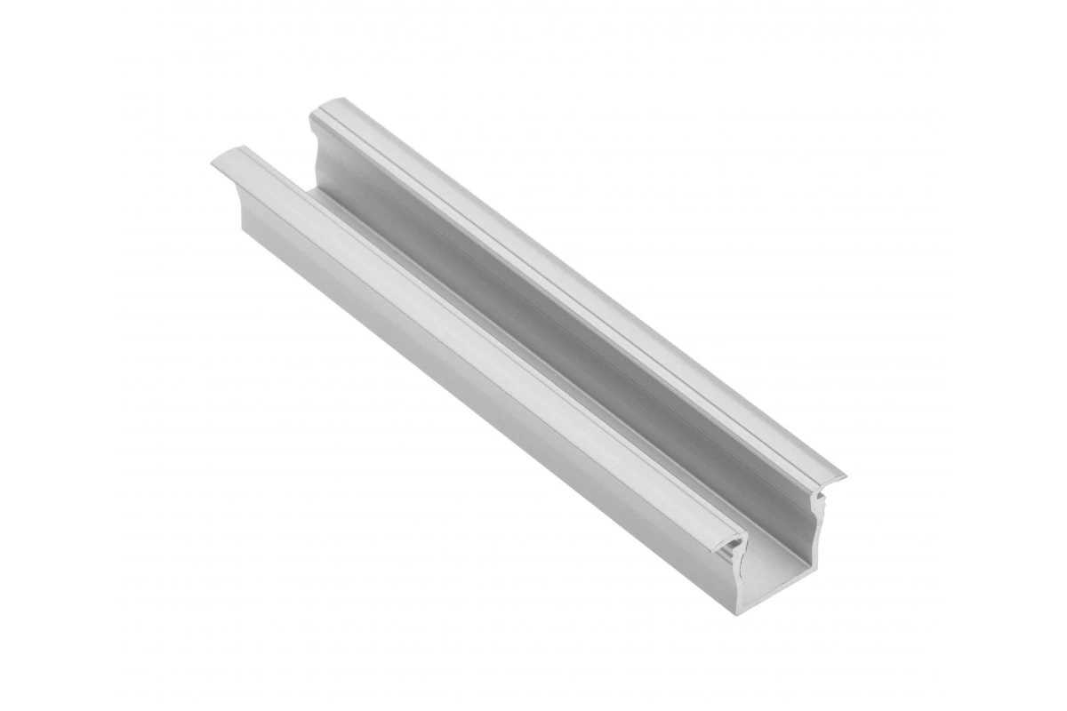 PA-GLAXMW-AL Aluminijumski profil za LED traku 21.8mm ugradni 2m BEZ POKLOPCA